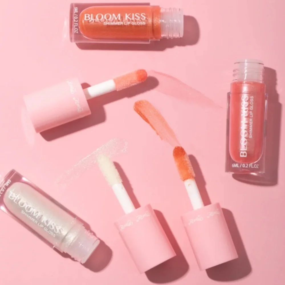 💎 Miss Lil USA BLOOM KISS SHIMMER LIP GLOSS in Shade BLUEBELL New In Box